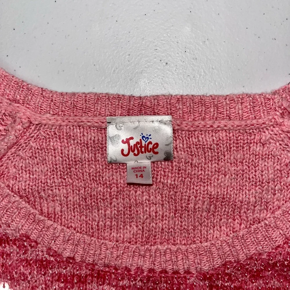💙 Justice Sequins Sweater